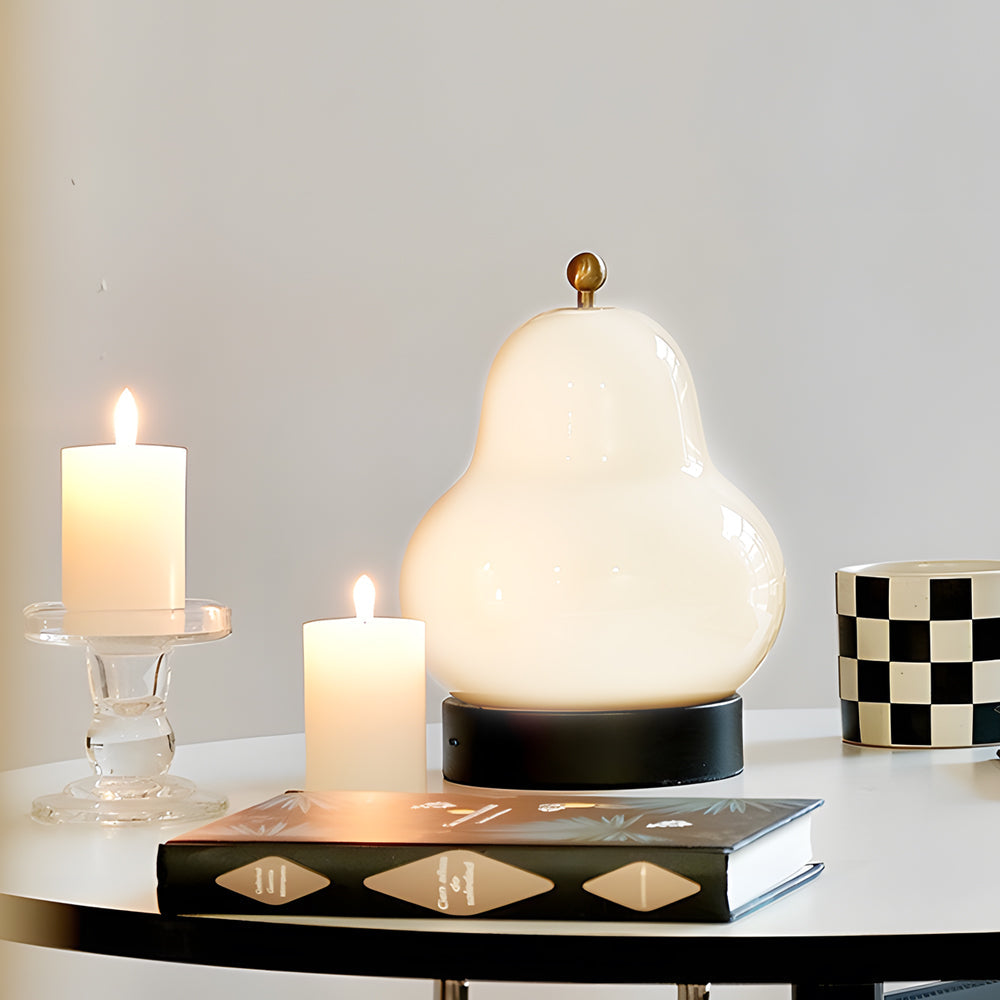 USB Dimmable LED Pear-Shaped Table Lamp