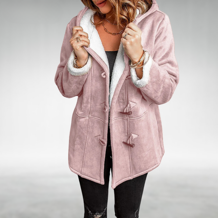 Amara | Fleece-Lined Toggle Coat