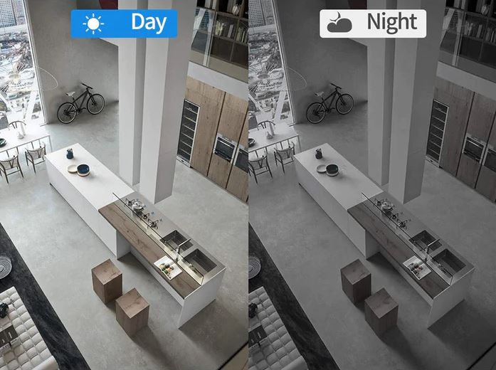 Compact 1080P WiFi Security Camera with Night Vision