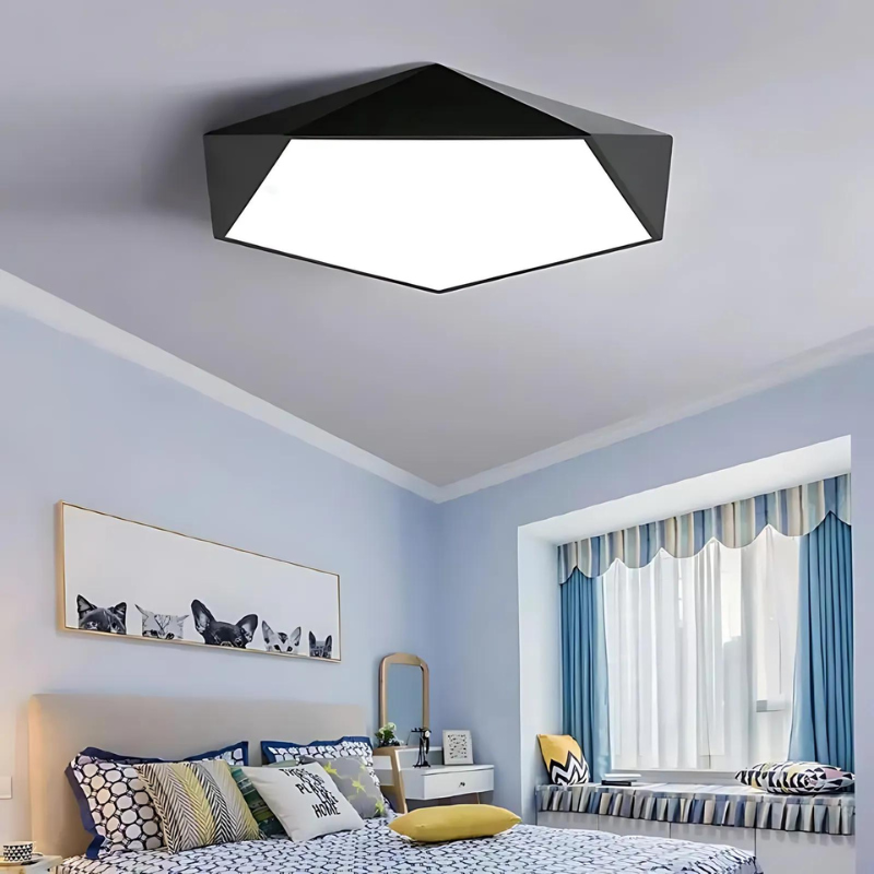 Dimmable Adjustable LED Ceiling Light with Remote Control