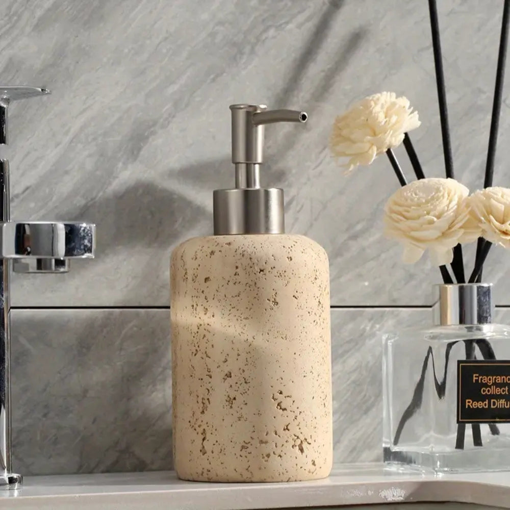 Luxury Marble Resin Refillable Soap Dispenser