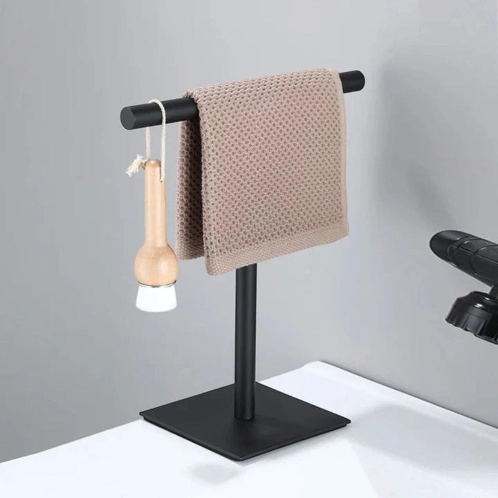 Freestanding Luxe Counter Towel Rack