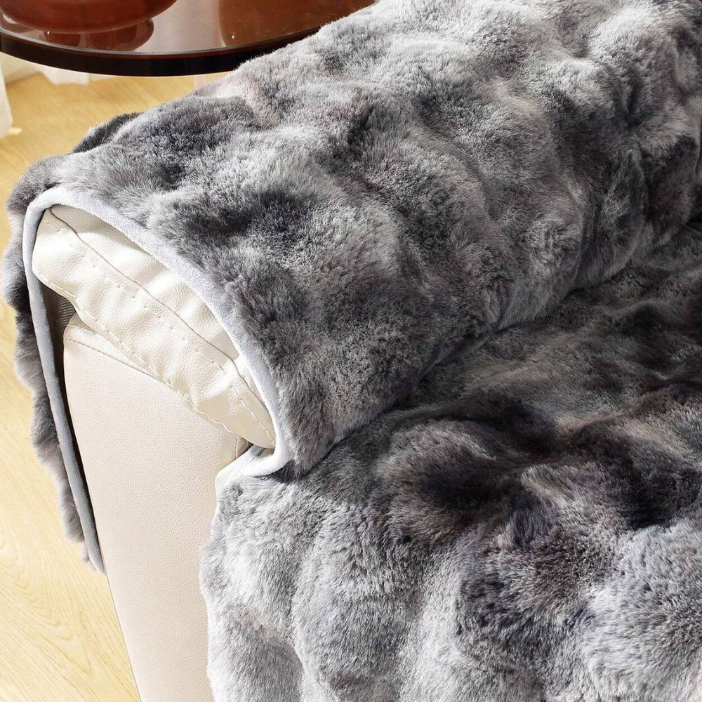 Velvet Plush Non-Slip Recliner Sofa Cover