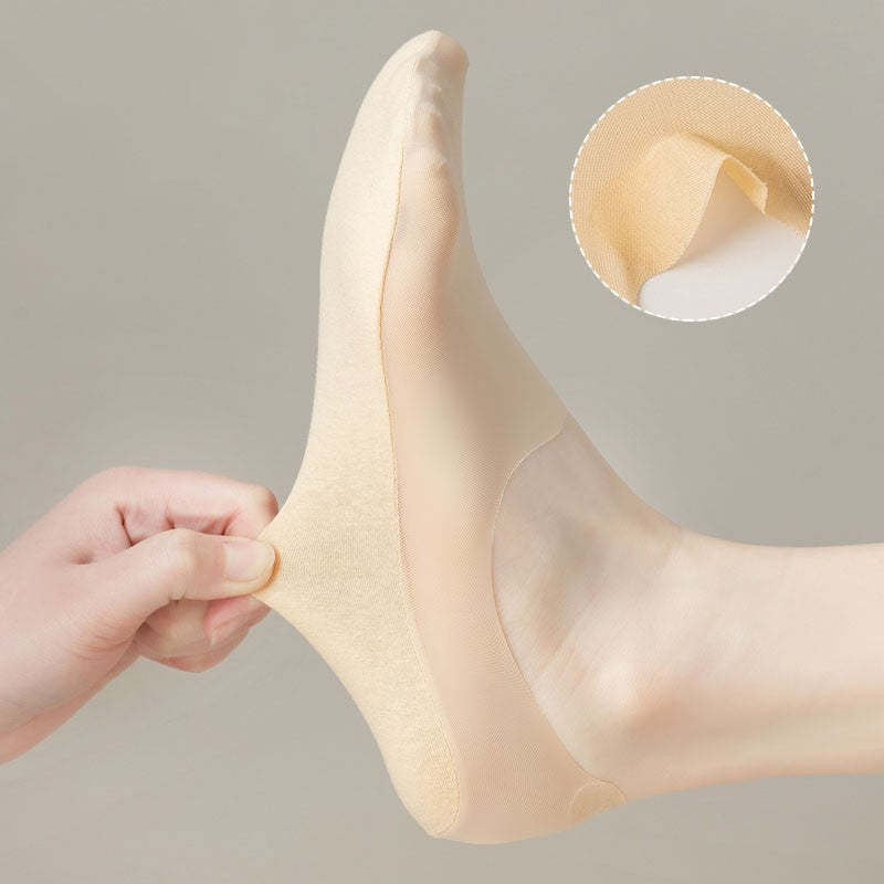 Breathable Invisible Ice Silk Ankle Socks