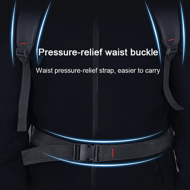 Waterproof Hiking Backpack with Large Capacity and Ergonomic Design