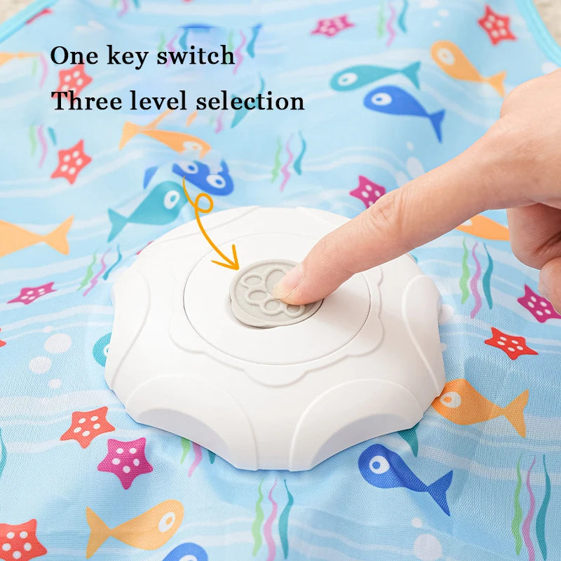 Interactive Automatic Cat Toy with Rechargeable Battery and Adjustable Speed Modes