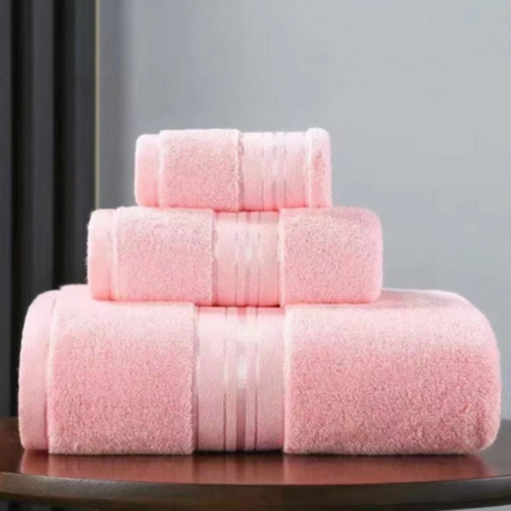 Egyptian Cotton Towel Set - Cloud Comfort, Lightweight & Quick-Dry
