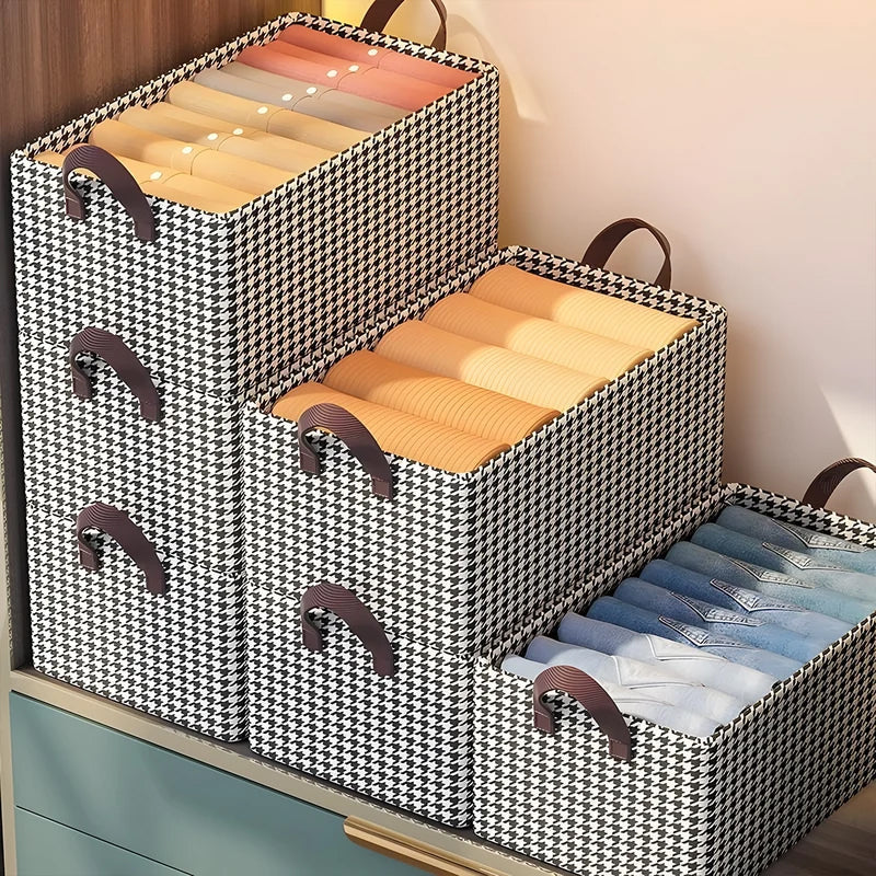 Clothing Drawer Organizer with Durable Handles