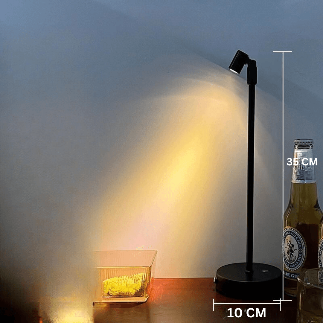Vintage Touch-Controlled Rechargeable Table Lamp