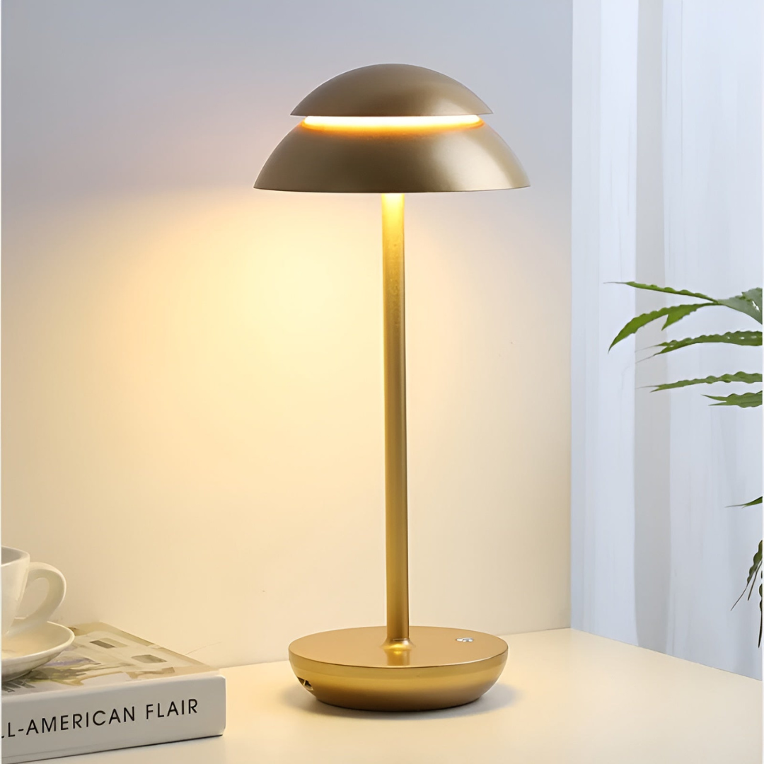 Wireless Rechargeable LED Table Lamp with Stylish Design