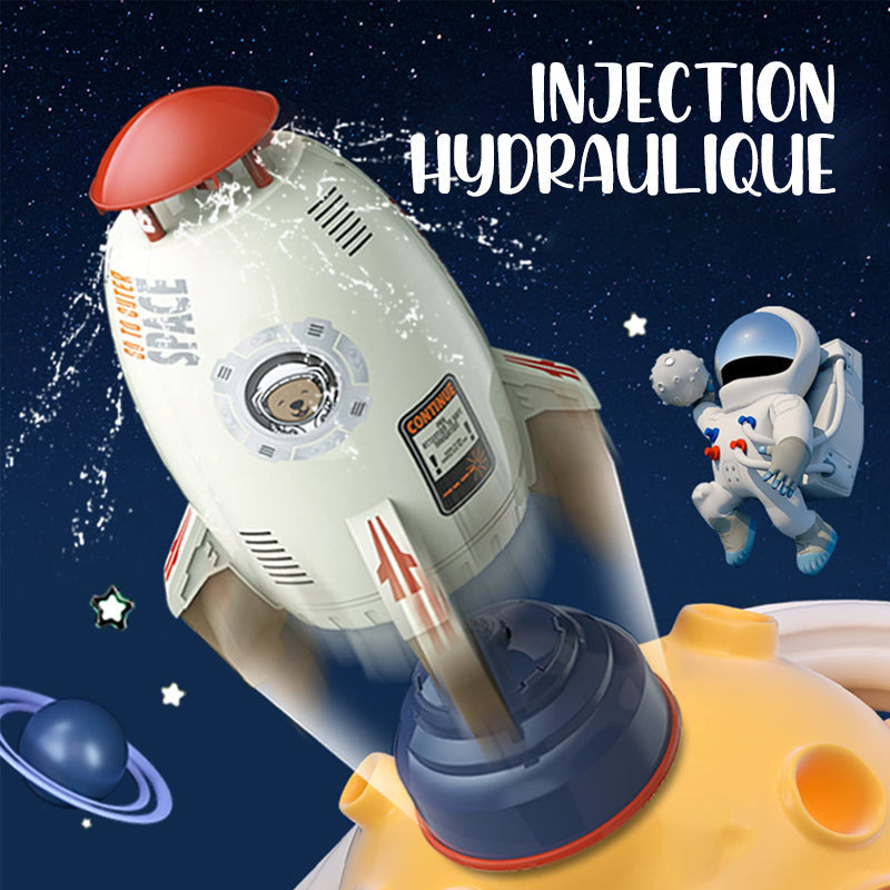 Outdoor Water Rocket Sprinkler Toy for Kids - Colorful Summer Fun