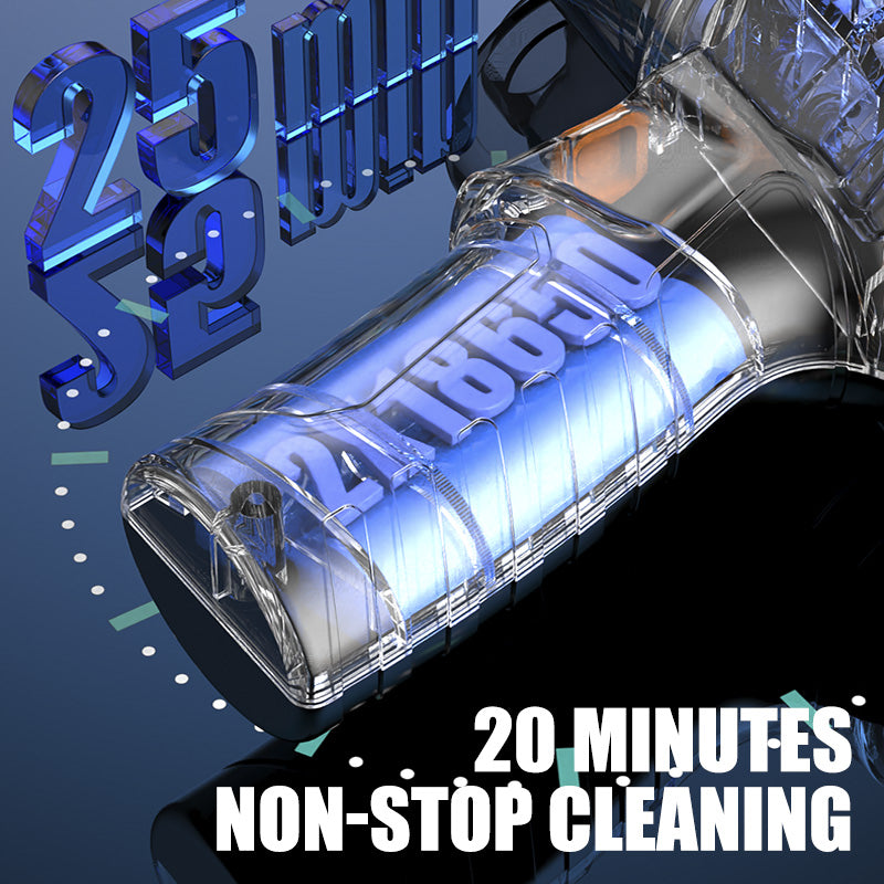 Portable Cordless Vacuum Cleaner with Strong Suction and Air Duster Function