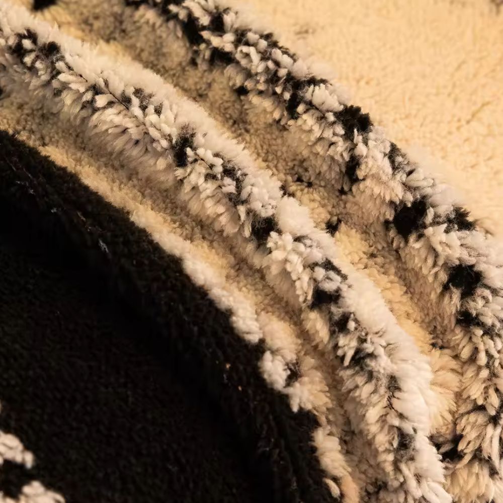 Striped Microfiber Sofa Cover with Anti-Slip Backing