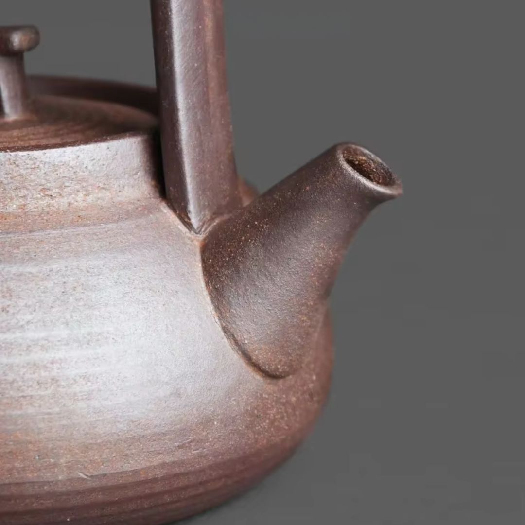 Ceramic Teapot with Warmer for Cozy Tea Moments