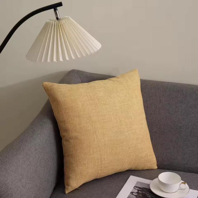 Cotton Linen Decorative Pillowcases for Sofa and Chair