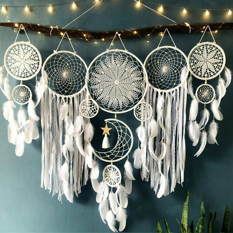 Bohemian Dreamcatcher Wall Art Set