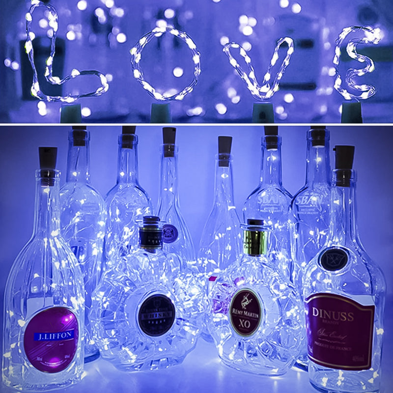 LED Bottle Light Cork Night Light for DIY Decor and Gifts