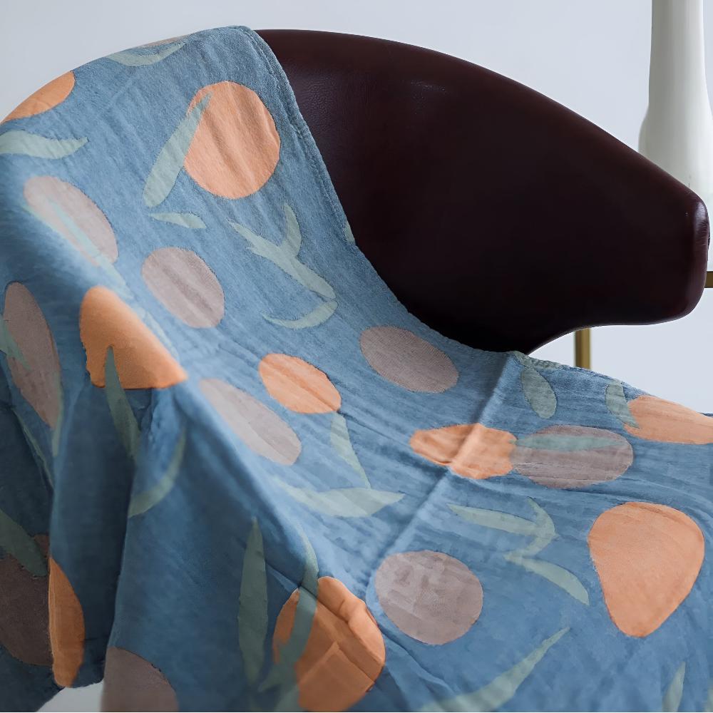 Peach Cotton Bath Towel for Everyday Use