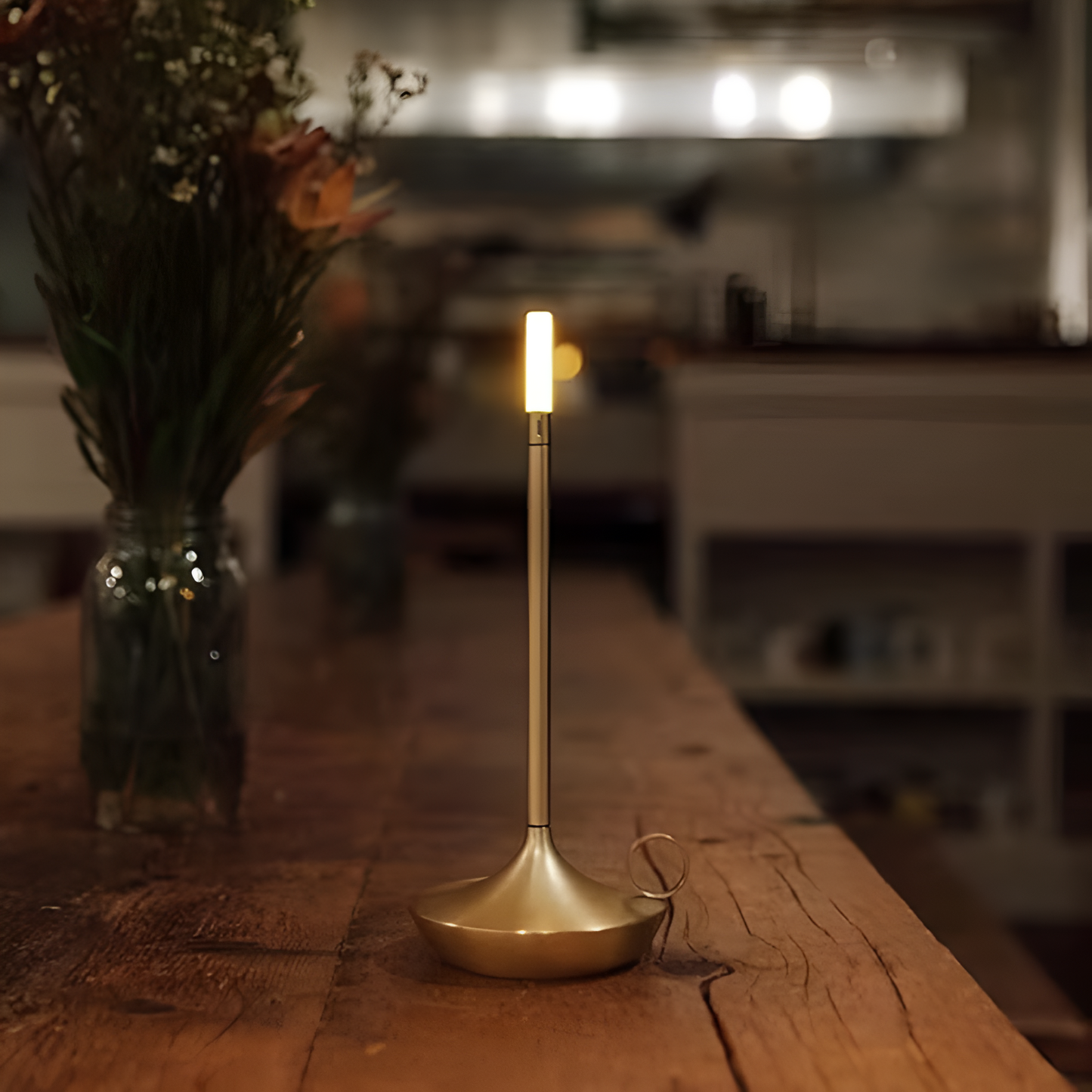Rechargeable Minimalist Aluminum Table Lamp