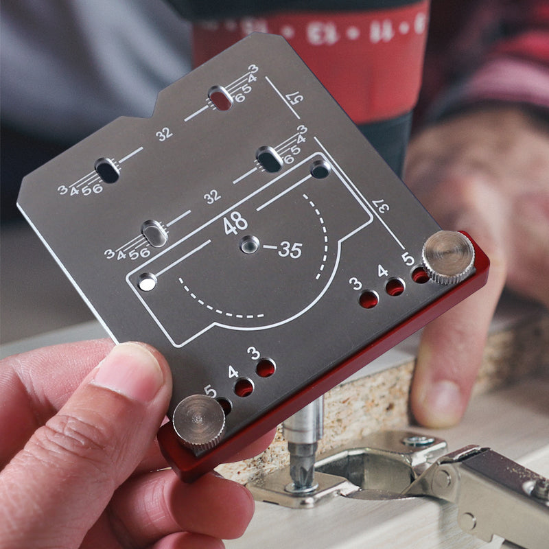 35mm Aluminum Alloy Hinge Hole Locator Tool
