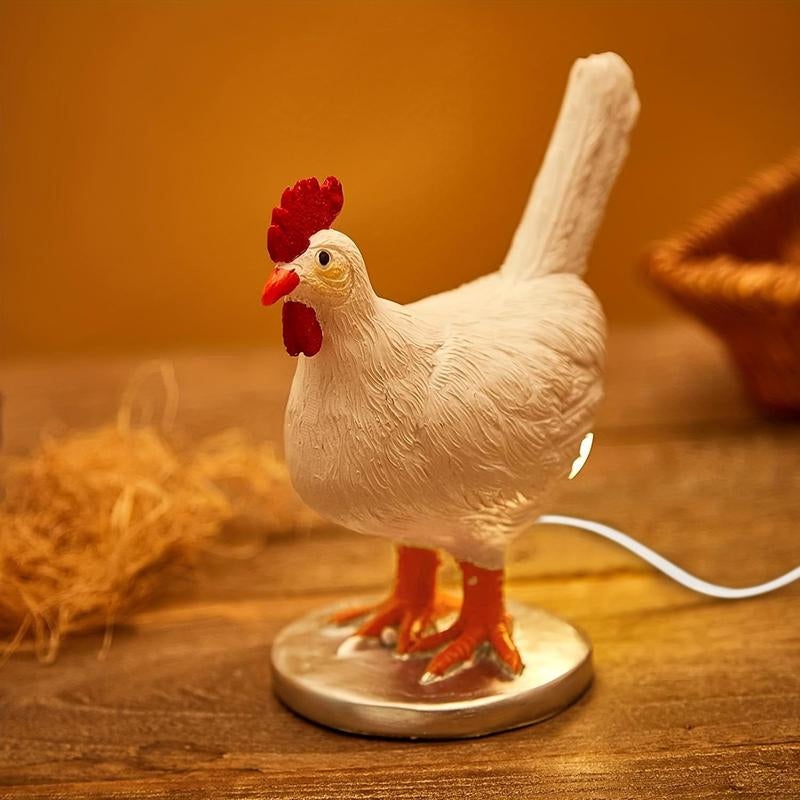 Creative Chicken and Duck Shape Table Lamp