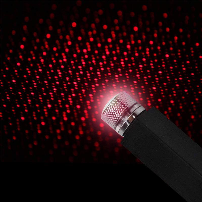 USB Star Projector Night Light for Car and Home