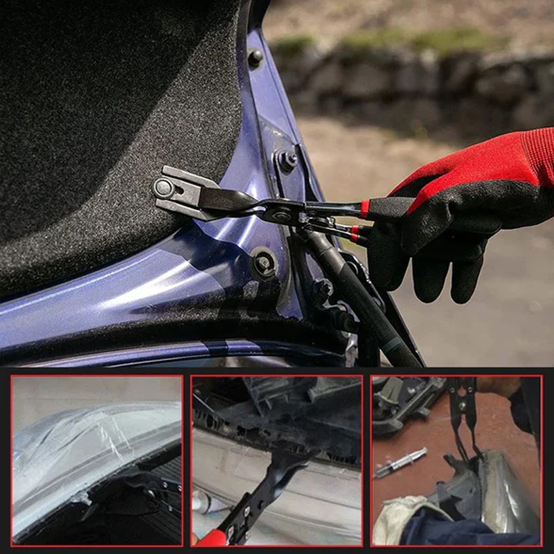 Heavy-Duty Plastic Rivet Pliers with Ergonomic Grip