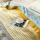 Reversible 100% Cotton Blanket for Cozy Layering