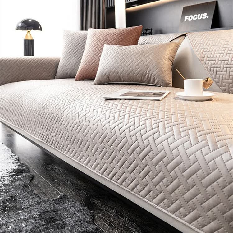 Modern Stretch Sofa Cover for L-Shaped and Sectional Sofas