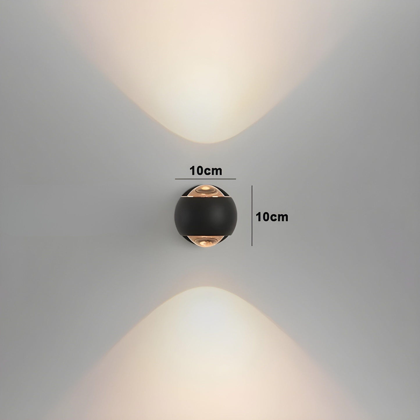 Modern 360-Degree Rotating LED Wall Lamp