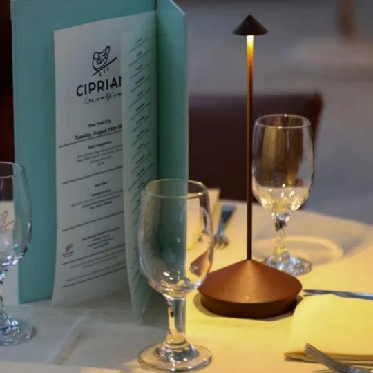 Waterproof Rechargeable Dimmable LED Table Lamp