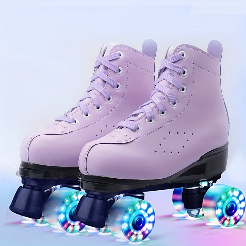 Luminous LED Roller Skates for Adults