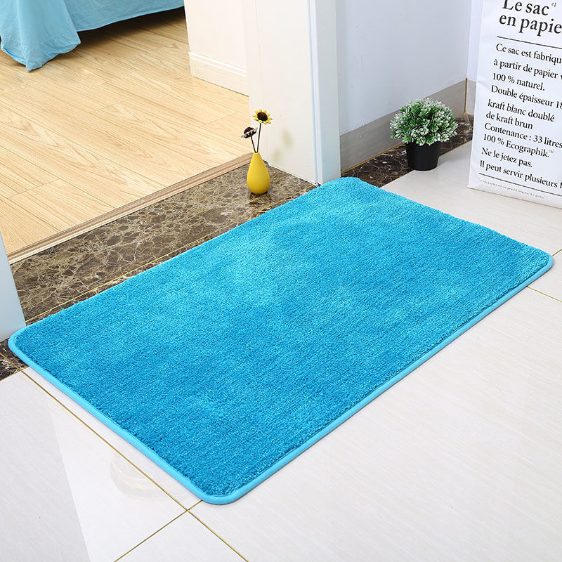 Solid Color Tufted Non-Slip Bath Mat