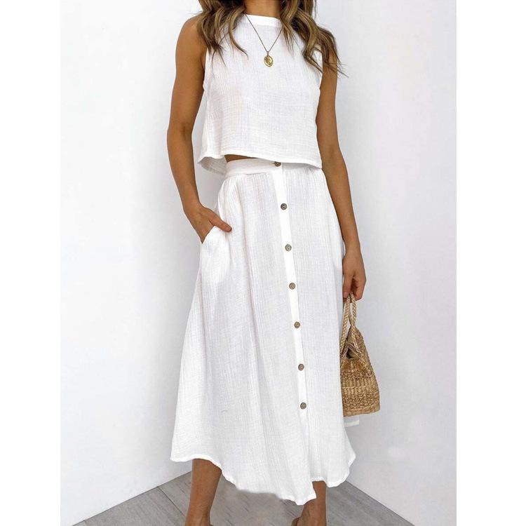 Viela - Effortless Buttoned Set