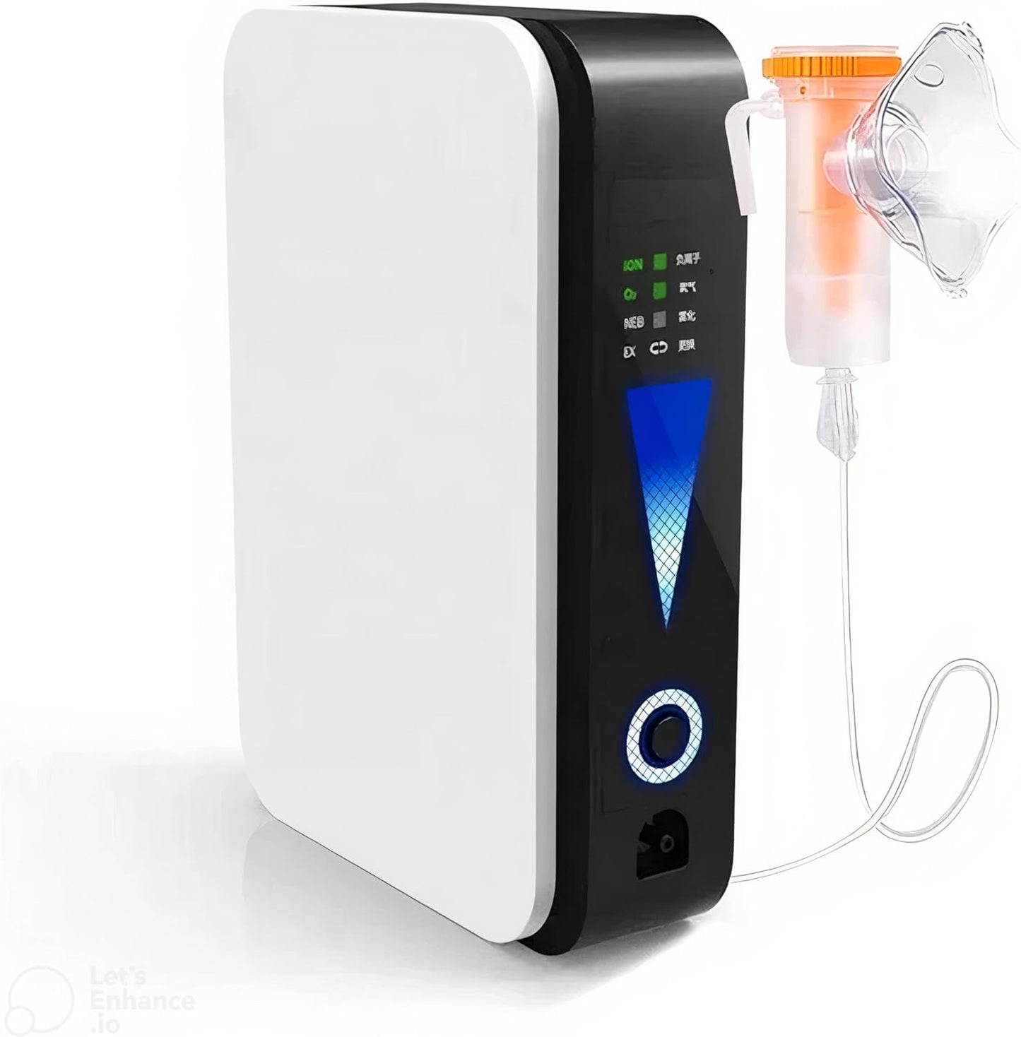 Portable Oxygen Concentrator with Adjustable Flow and Quiet Operation