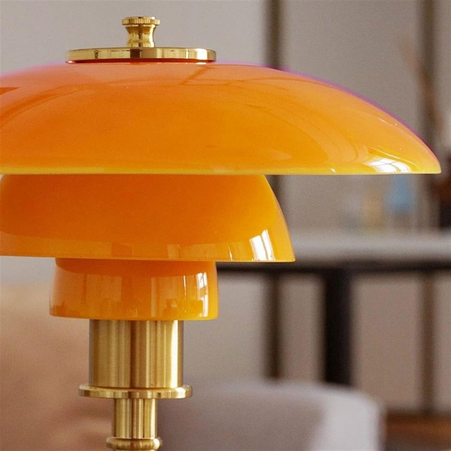 Nordic Glass LED Table Lamp - Contemporary Scandinavian Design