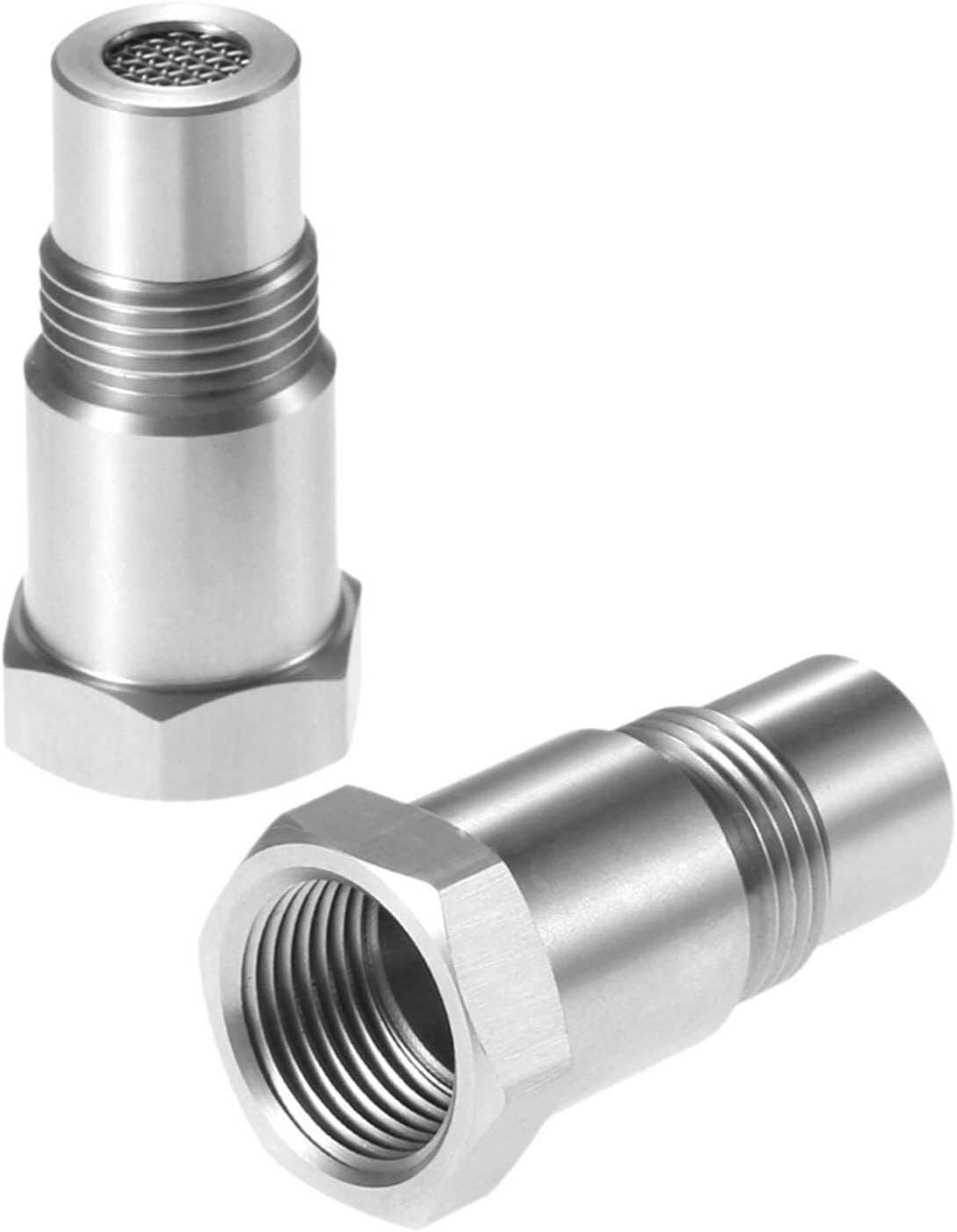 O2 Sensor Check Engine Light Eliminator Adapter with Mini Catalytic Converter