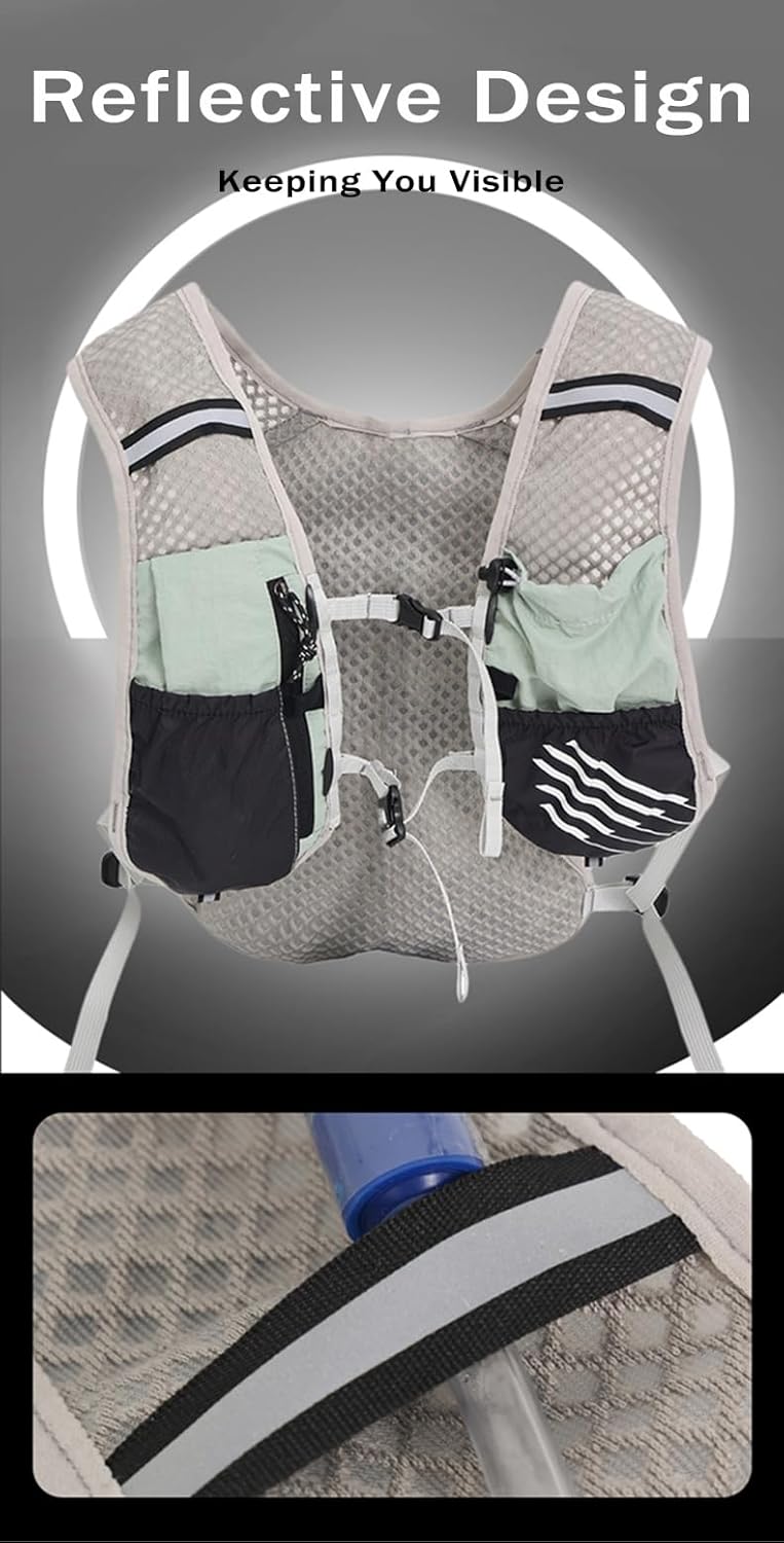 Ultra-Light Hydration Running Vest with 2L Bladder