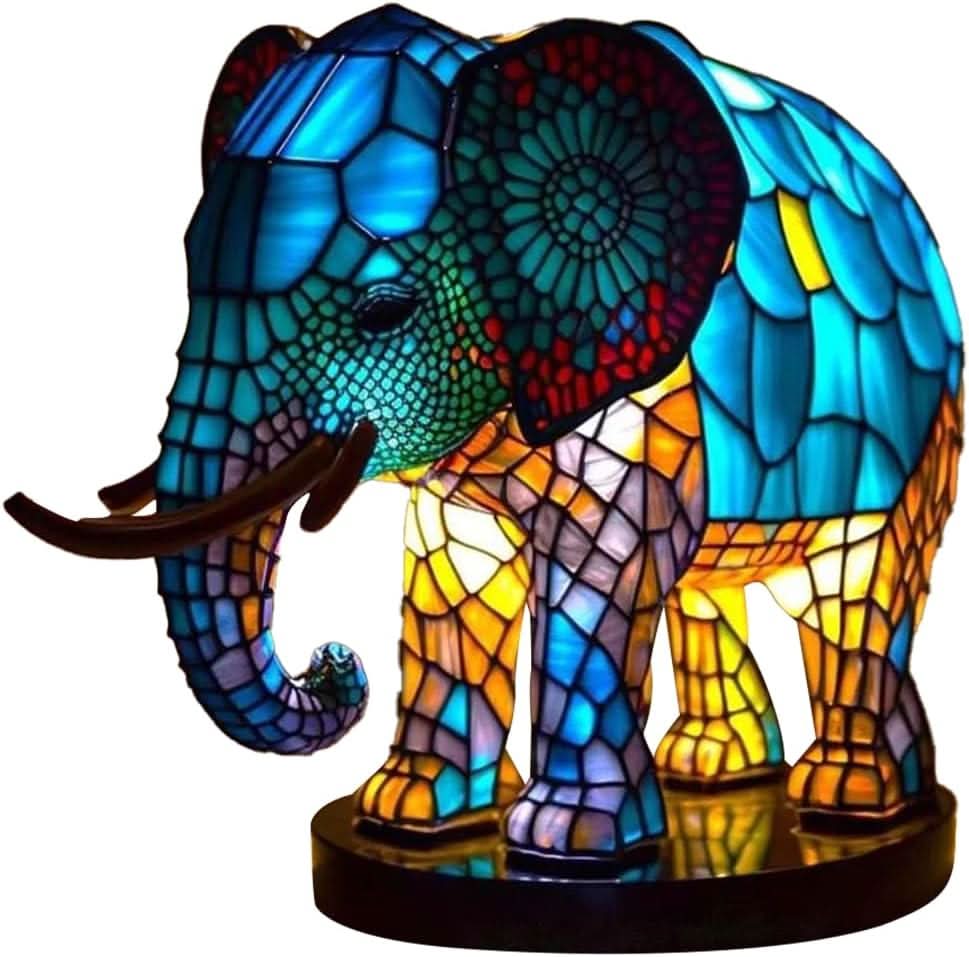 Dog-Shaped LED Table Lamp in Matte Black, Brushed Gold, or Sleek Silver