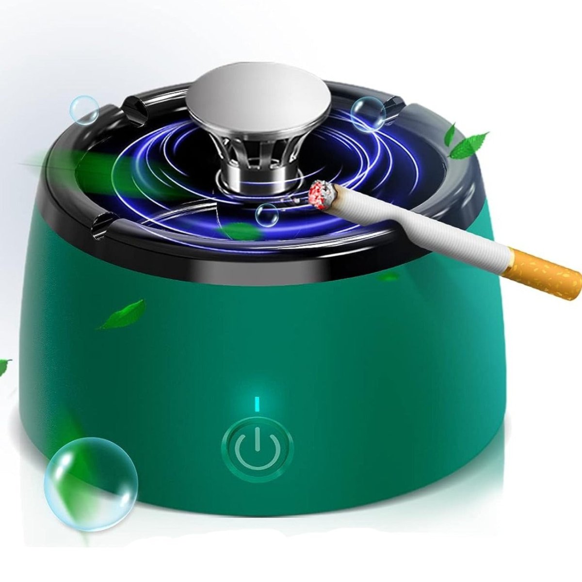 Odorless Portable Smoke-Free Ashtray with Scent Filter