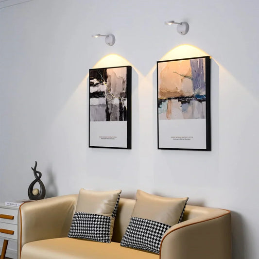 Motion Sensor Adjustable LED Wall Spotlight