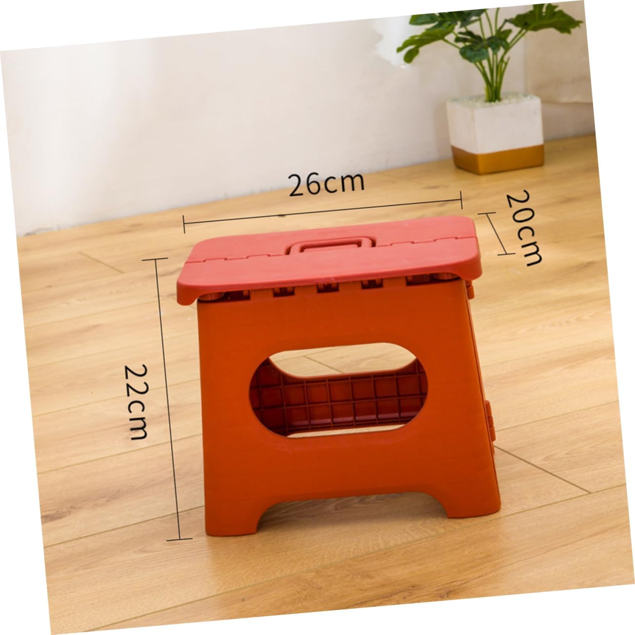 Portable Folding Step Stool with Handle for Home and Travel