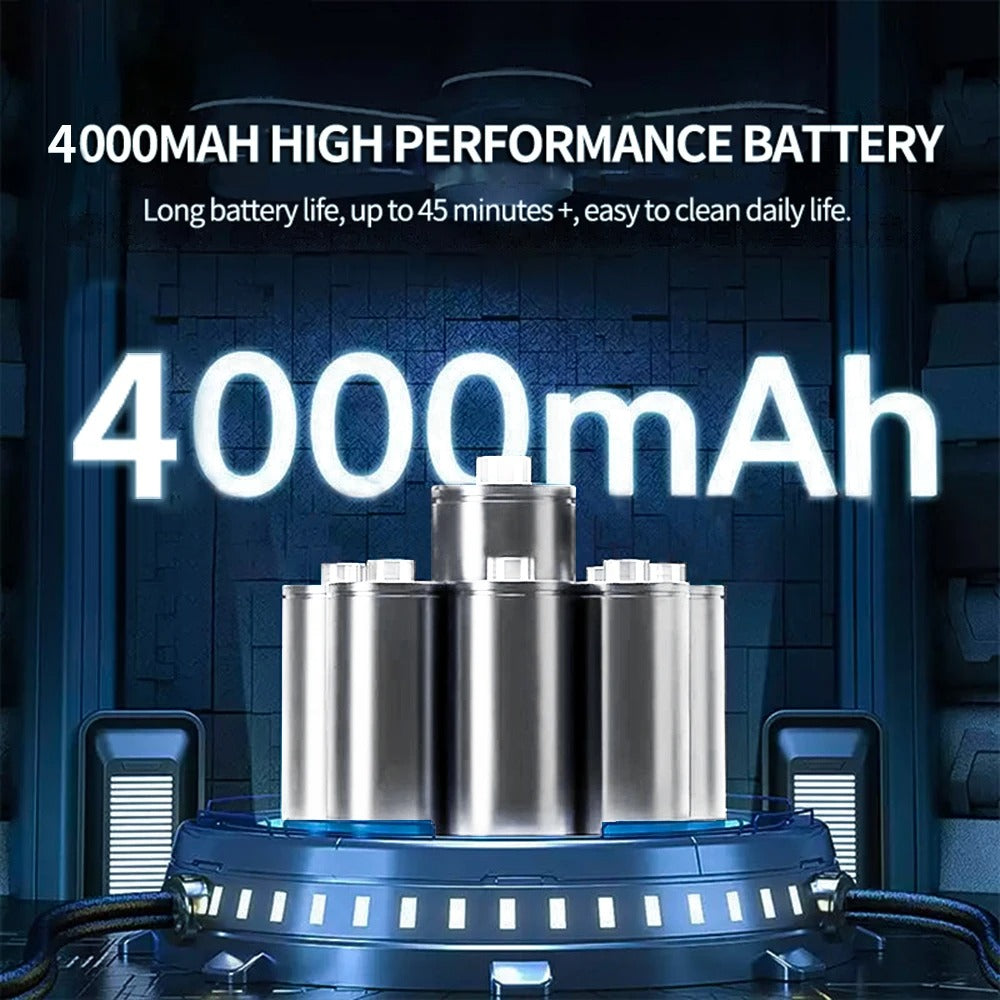 Cordless Car Vacuum Cleaner with 95000Pa Suction Power