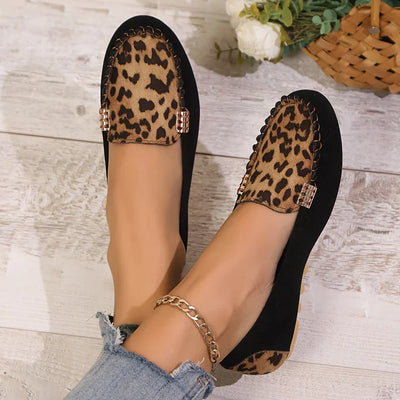 Zirella - Leopard Comfy Sandals