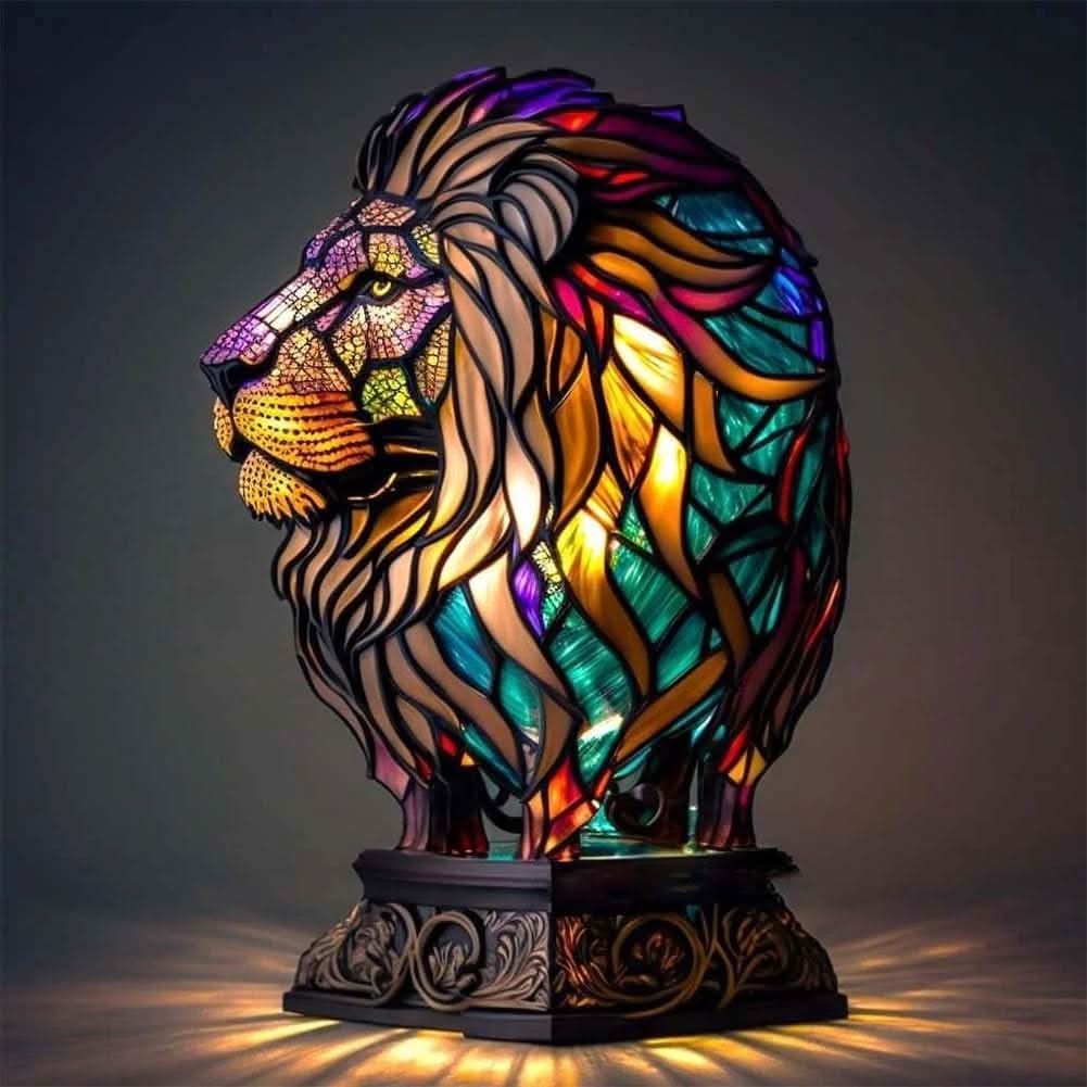 Dog-Shaped LED Table Lamp in Matte Black, Brushed Gold, or Sleek Silver