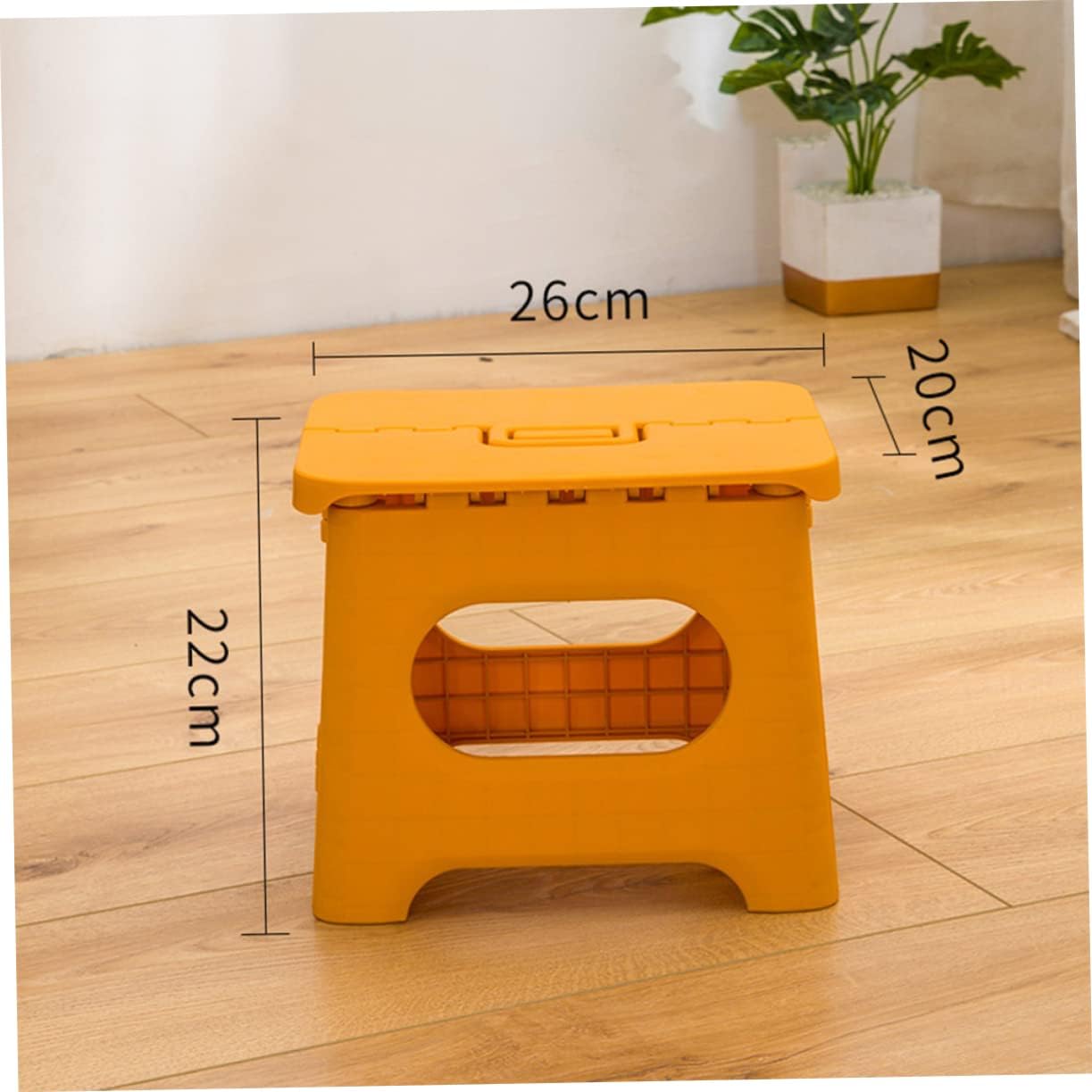 Portable Folding Step Stool with Handle for Home and Travel
