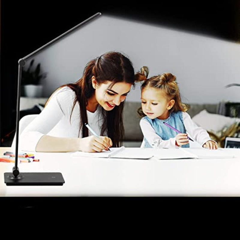 Dimmable LED Desk Lamp with Touch Control and Adjustable Arm