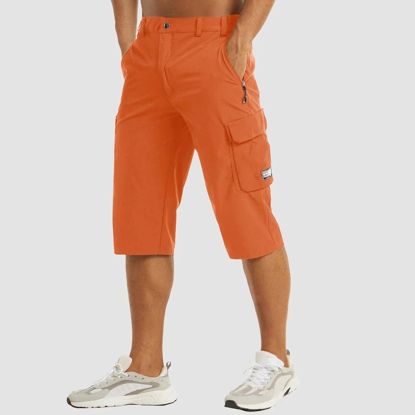 Men's Lightweight Breathable Cargo Shorts with Pockets