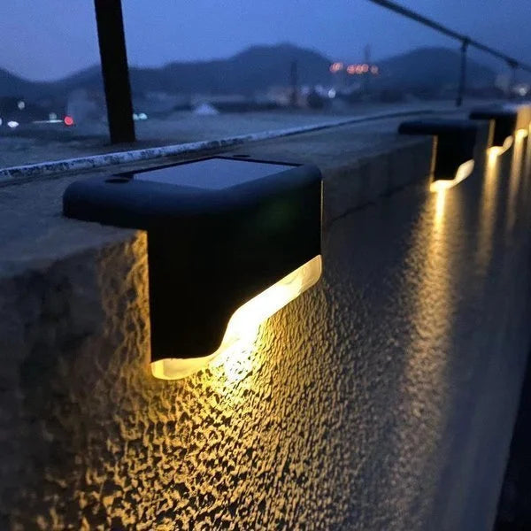 Solar-Powered Outdoor Wall Light - Waterproof Garden Lamp