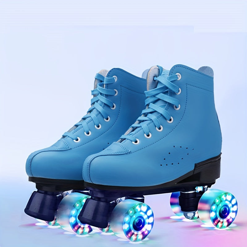 Luminous LED Roller Skates for Adults